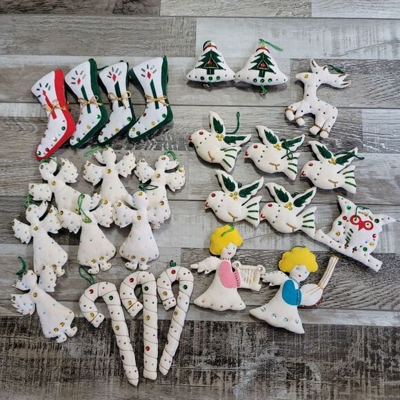 Vintage Scandinavian Christmas Ornaments - Picture 1 of 11